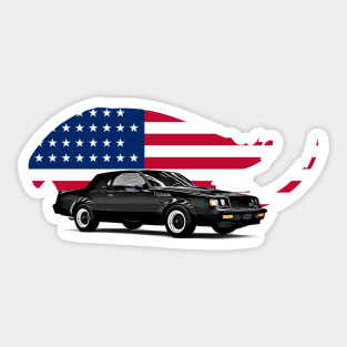 Regal GNX USA Print Sticker